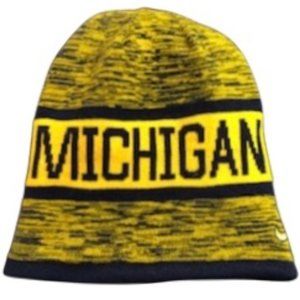 Nike Michigan Wolverines Reversible Knit Hat